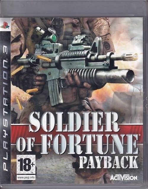 Soldier of Fortune - Payback - PS3 (B Grade) (Genbrug)